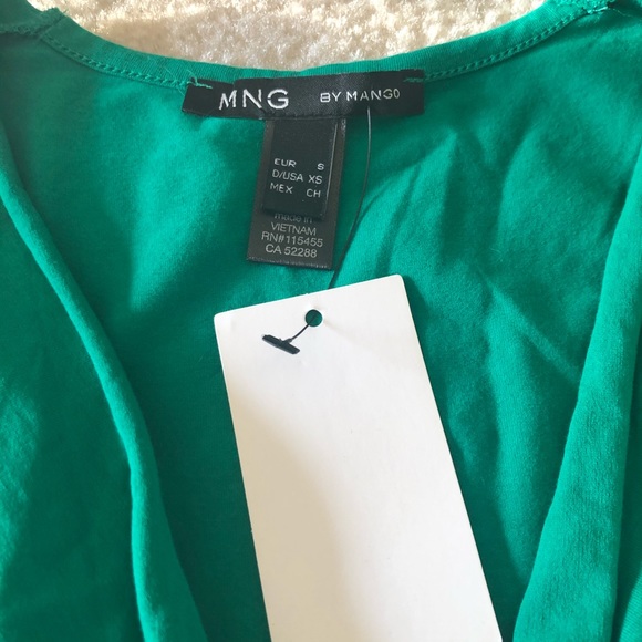 MNG by Mango green tank - Picture 2 of 4